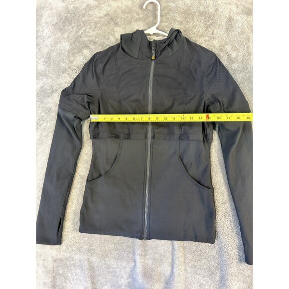 Lululemon Women’s Reversible Lightweight Running Jacket Gray Size 8 - Picture 5 of 9